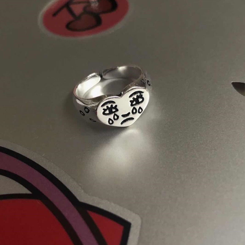 Nhẫn hở 19AA kiểu dáng đơn giản phong cách cổ điển dễ phối đồ độc đáo dành cho cặp đôi