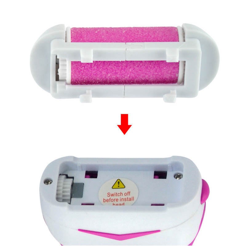 Set 5 đầu lăn mài thay thế dành cho máy chà gót chân