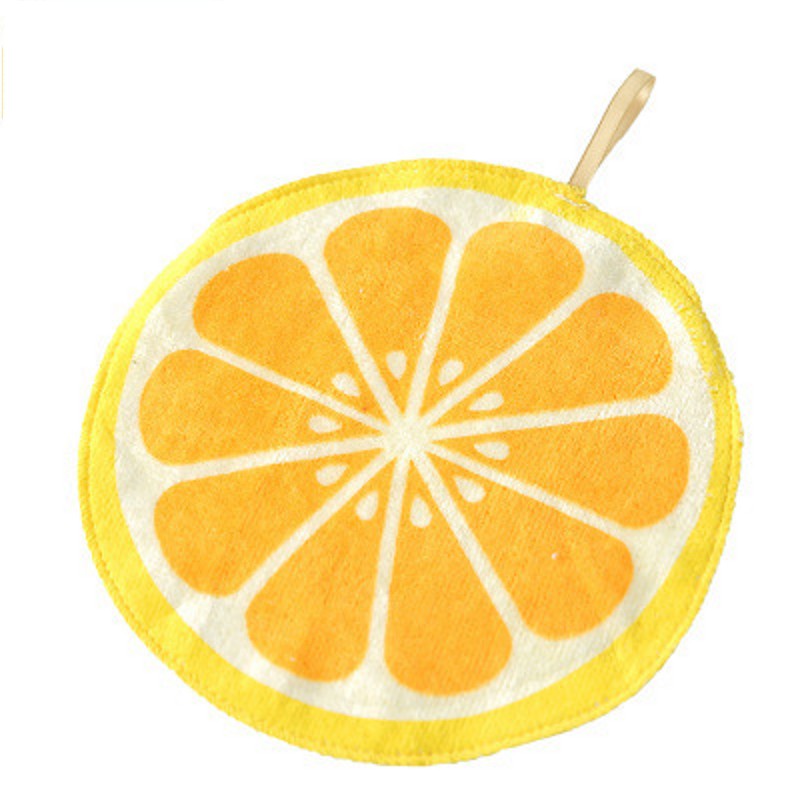 Hoạt Hình Khăn Lau Tay Treo Tường Đa Năng Hình Trái Cây