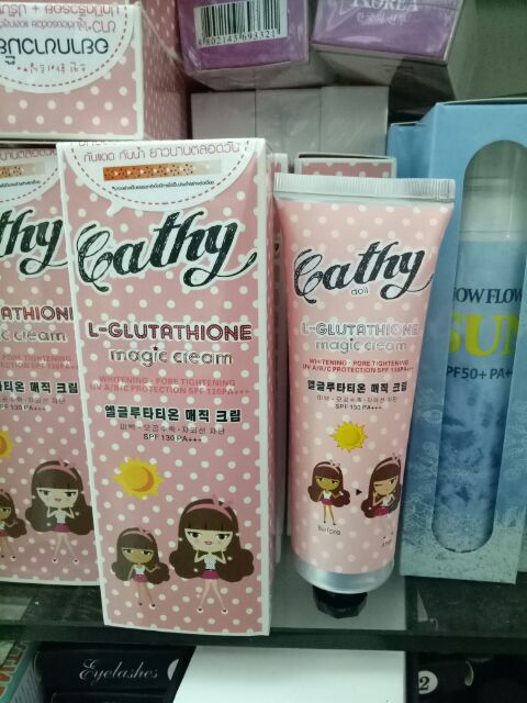 Kem chống nắng Cathy Dell L-Gutathione Magic Cream