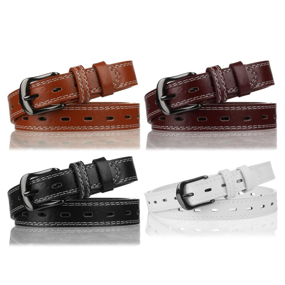 Thắt Lưng Khóa Kim Loại Thời Trang Cho Nữ