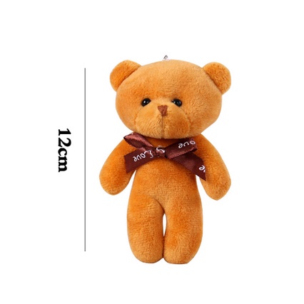 Gấu Teddy Nhồi Bông Mini Dễ Thương Dùng Bó Hoa
