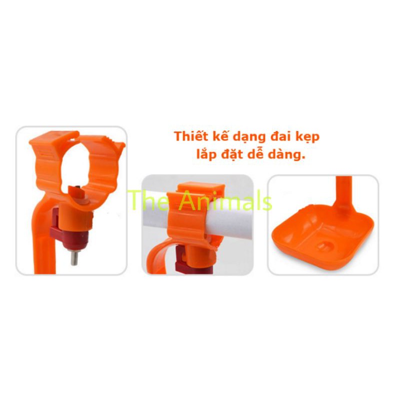 Núm uống 1 quai cho gà set 10 cái