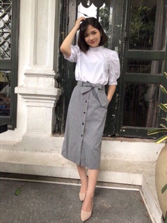 áo sơ mi chất thô đẹp lắm ạ