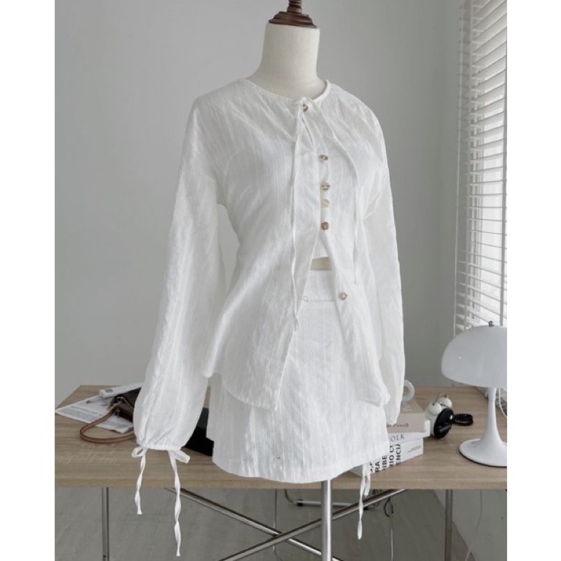 SET 3 món vải xô siêu xinh nhẹ nhàng như 1 nàng thơ