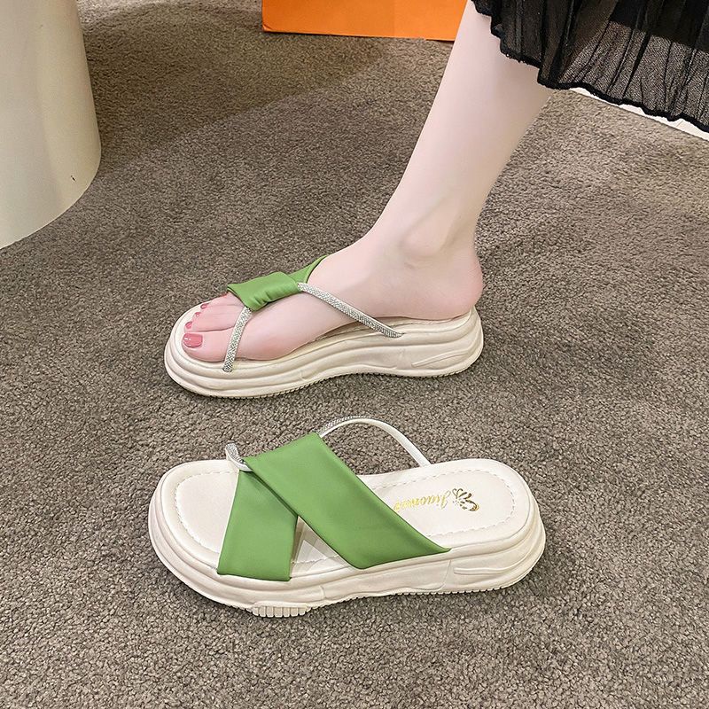 Sandal Cao Gót Chống Trượt Thiết Kế Mới Thời Trang Mùa Hè 2022 Dành Cho Nữ