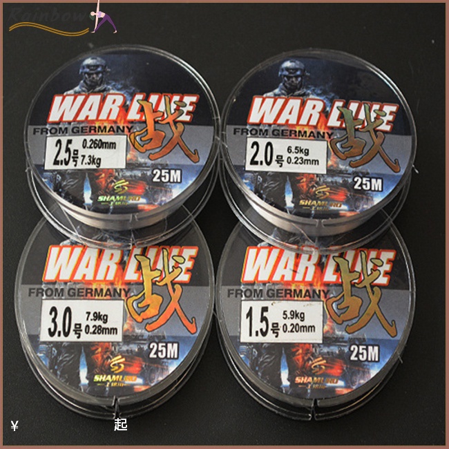 Cuộn Dây Câu Cá Nylon 25m Chất Lượng Cao