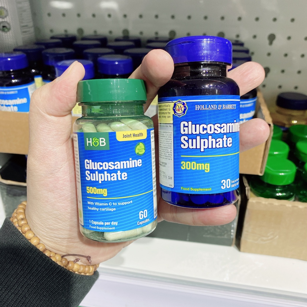 UK -Viên uống GLUCOSAMIN SULPHATE 300mg và 500mg