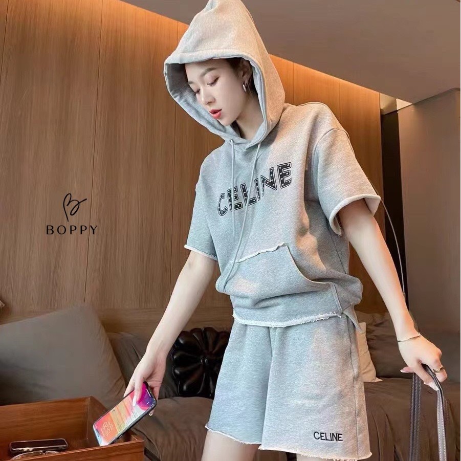 Set đồ nữ cá tính, set quần sóc áo khoác đi chơi sang chảnh mùa hè đẹp 8A00209 | BigBuy360 - bigbuy360.vn