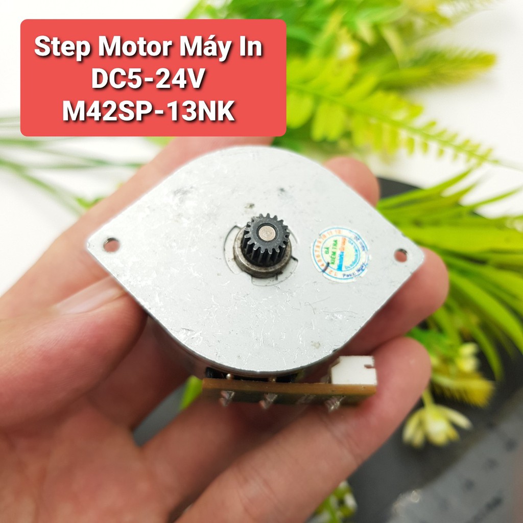 [Sáng Tạo] Động Cơ Bước DC5-24V M42SP-13NK❤️Motor Step Mini❤️