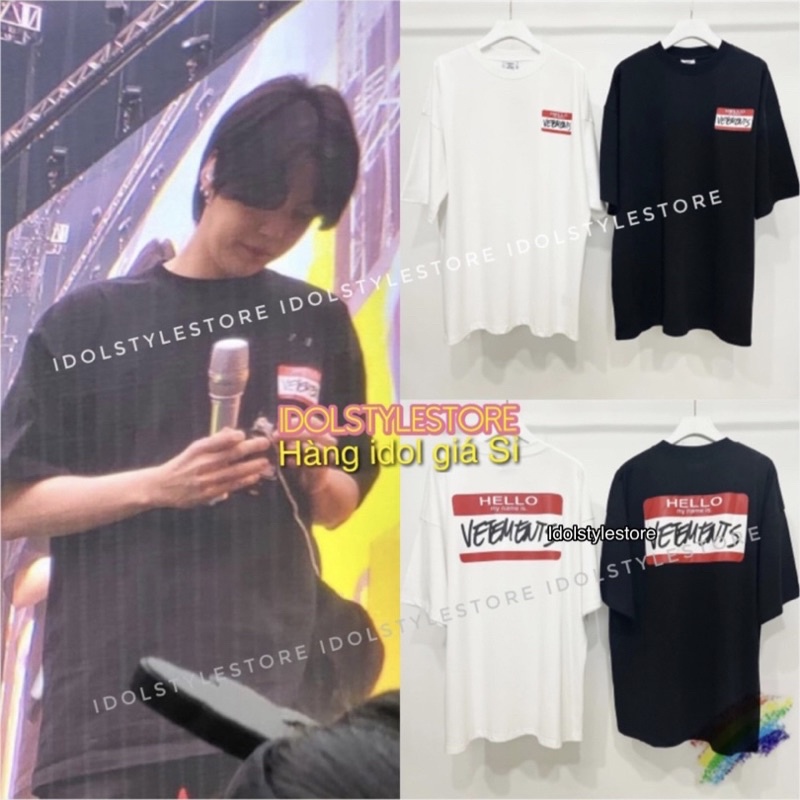 Áo thun hello Suga BTS Bomb