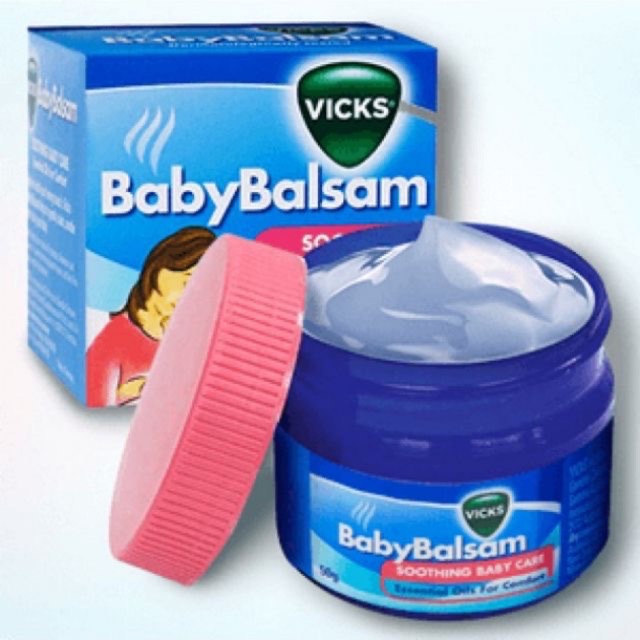 DẦU ẤM VICK BABY BALSAM ÚC - DÙNG CHO TRẺ TỪ 3 THÁNG