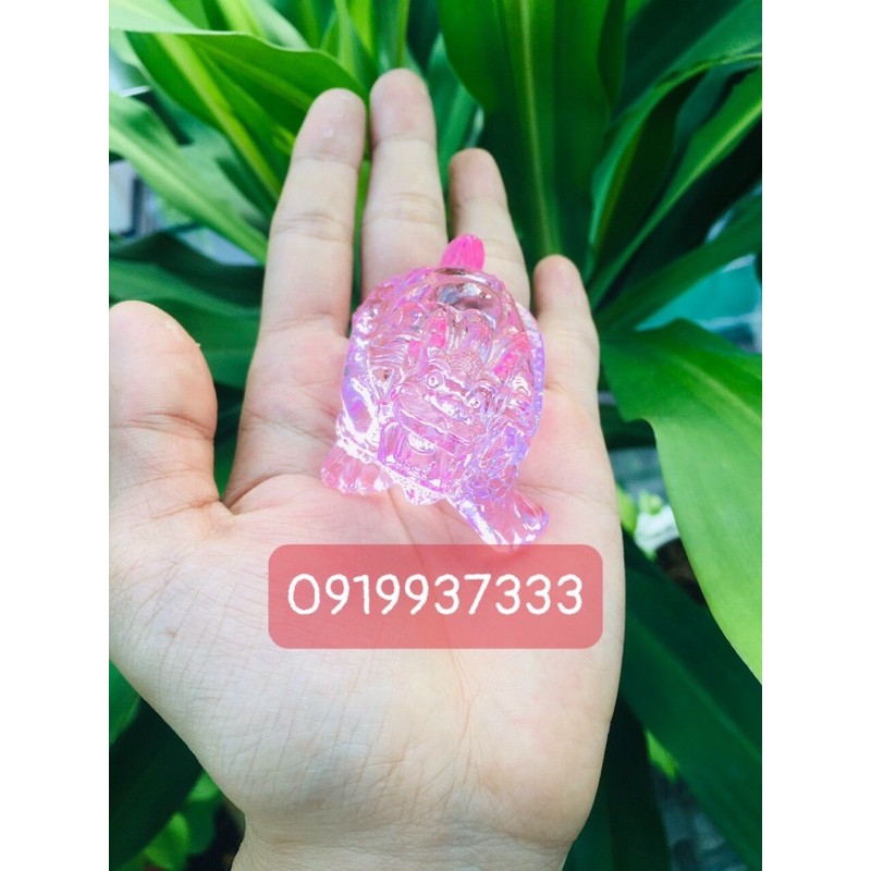 Tượng long quy thuỷ tinh màu (6*4 cm ) | BigBuy360 - bigbuy360.vn