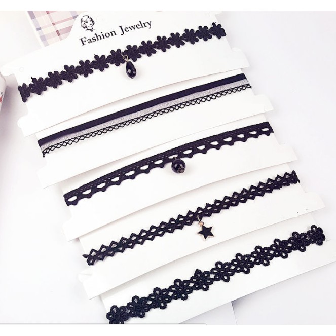 Set 5 dây đeo cổ thời trang - PKTT02