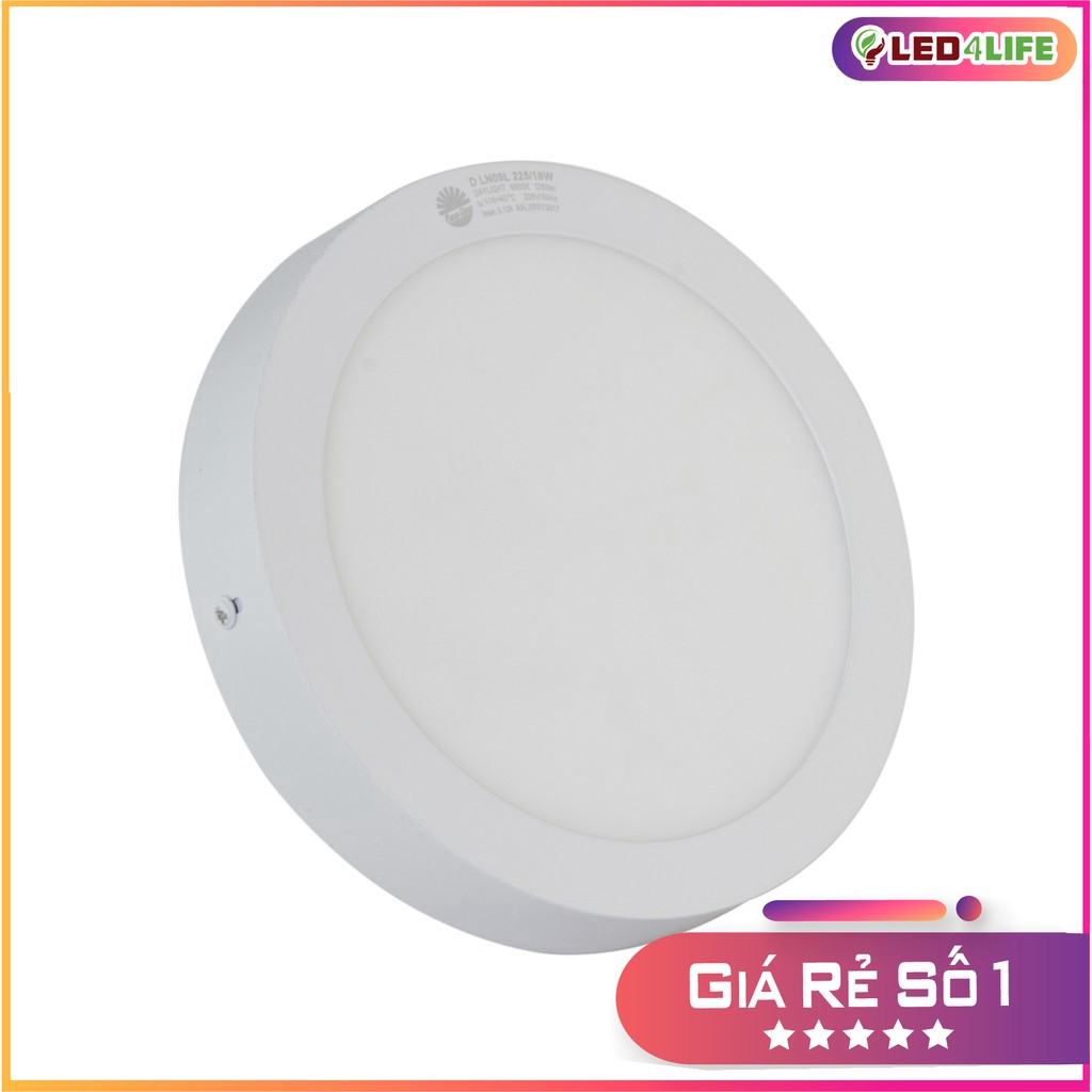 Đèn LED Ốp trần cảm biến Radar 18W Rạng Đông