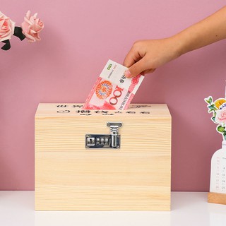 Hộp đựng tiền tiết kiệm có khóa mật khẩu tiện dụng
