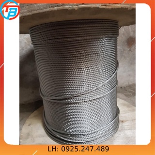 Dây cáp INOX 304 Phi [ 3mm ] CÁP THÉP SÀI GÒN