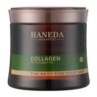 Hấp dầu phục hồi tóc Haneda Collagen 500 ml
