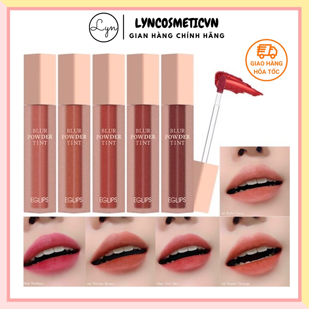 Son kem siêu mịn lỳ BLUR POWDER KISS
