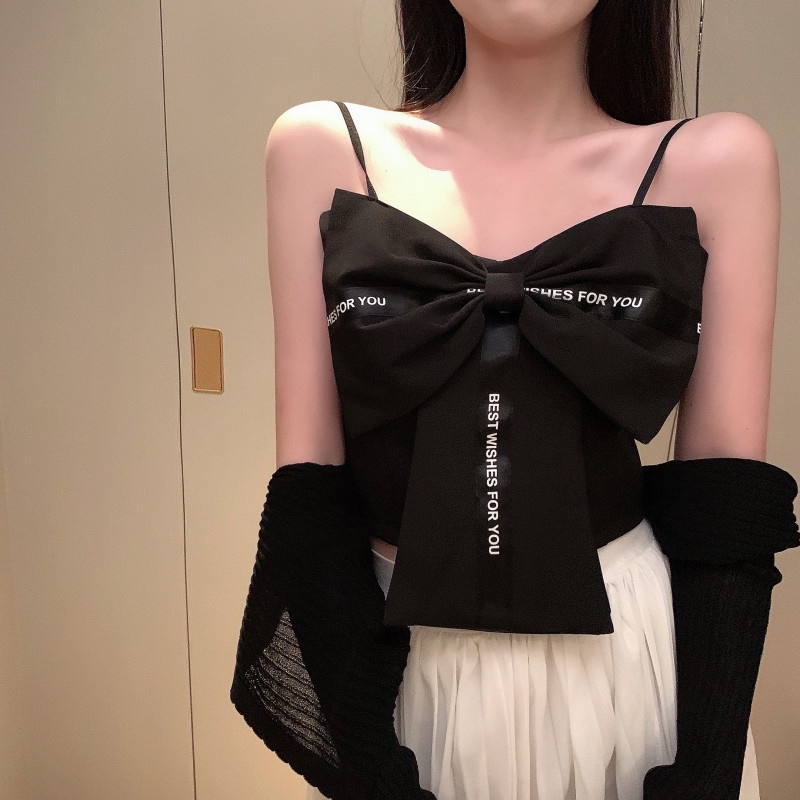 Áo ống DUNEA phối nơ xinh xắn dành cho nữ