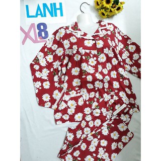 Bộ đồ lanh sau sinh size l và xl tối đa 85kg