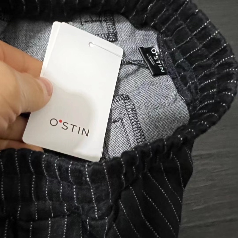 Quần dài Mẹ và bé gái Ostin 6-14y  Quần âu thun chất mềm mát xuất dư 0622