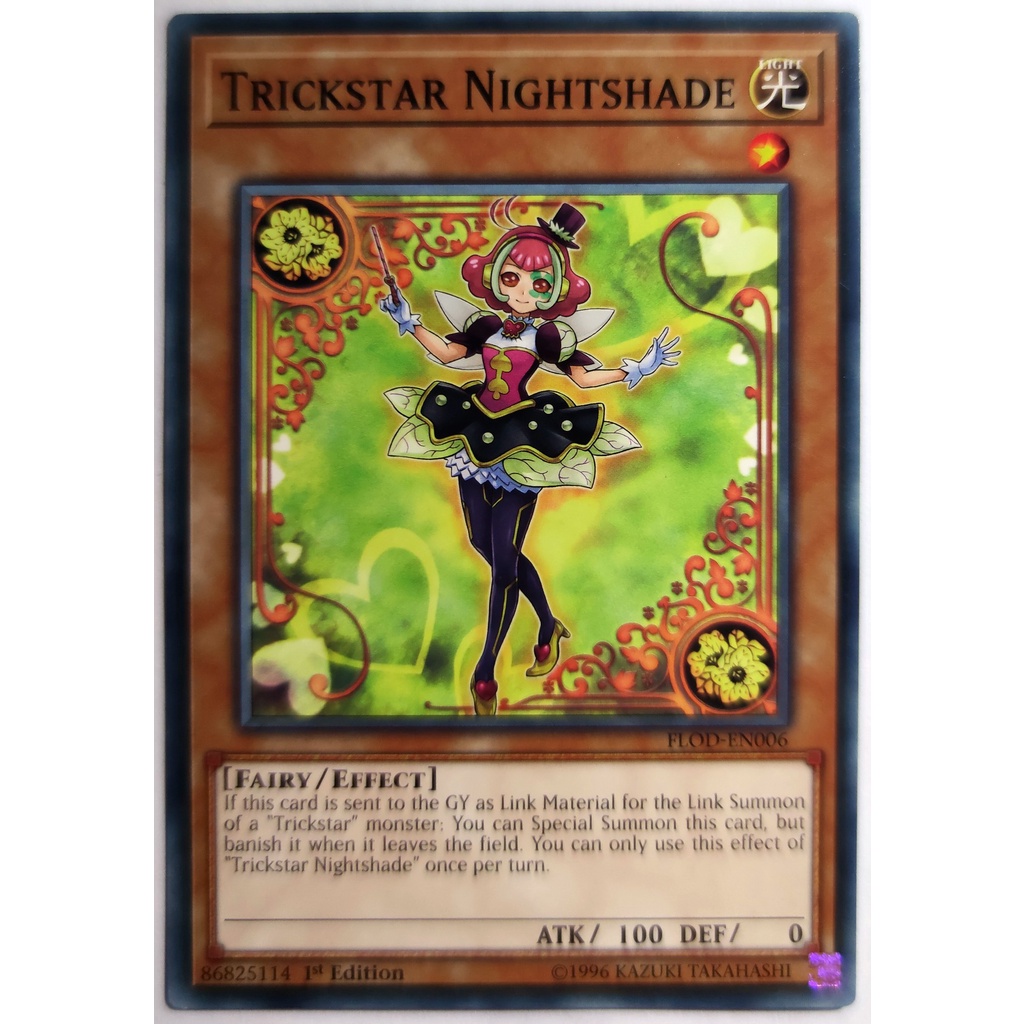 [Thẻ Yugioh] Trickstar Nightshade |EN| Common (VRAINS)
