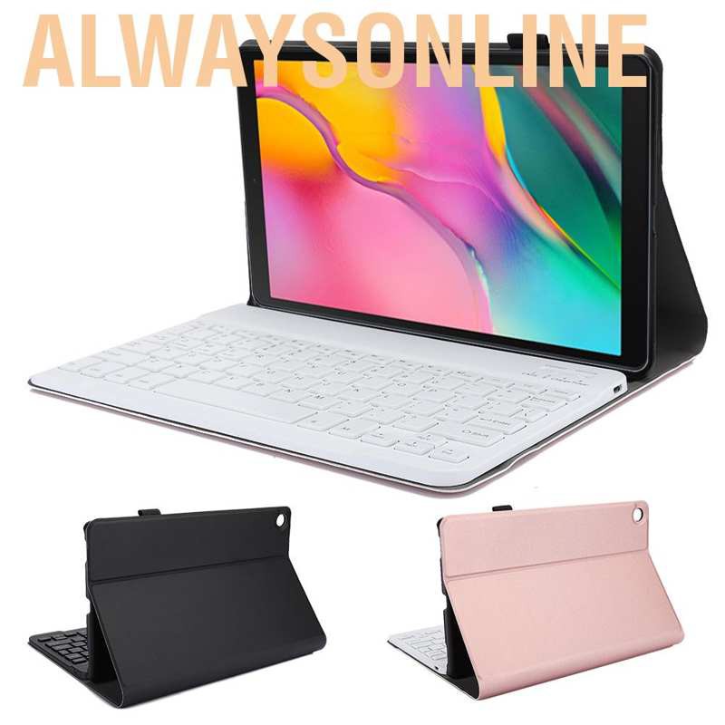 Alwaysonline Cover for wireless portable Bluetooth keyboard  10.1 tablet detachable multifunctional protective supports