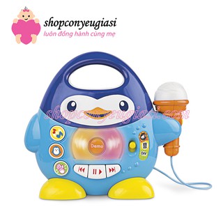 Đồ chơi chú chim cánh cụt phát nhạc Winfun 2514 - Quà Tặng Moony