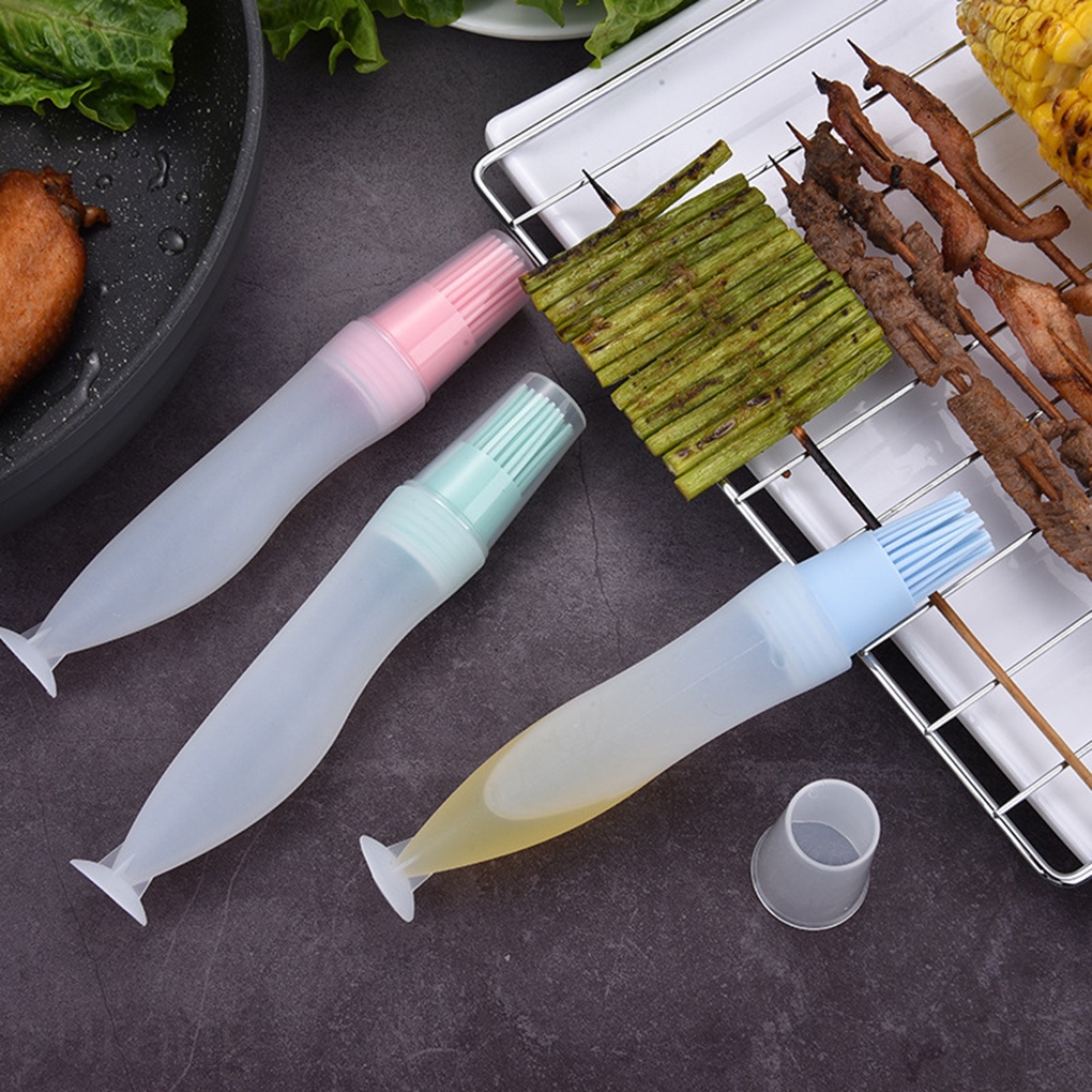 Cọ Silicone Cấp Thực Phẩm Phết Dầu / Nước Sốt Chịu Nhiệt Cao