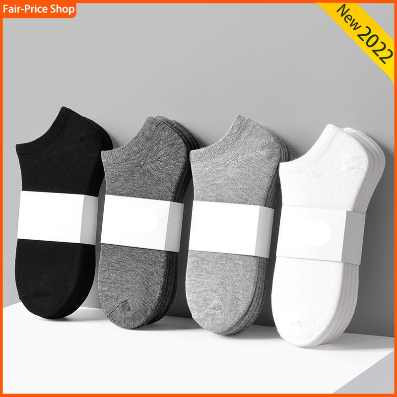 Vớ Cotton Màu Trơn Thoáng Khí Thời Trang Unisex [M-A1