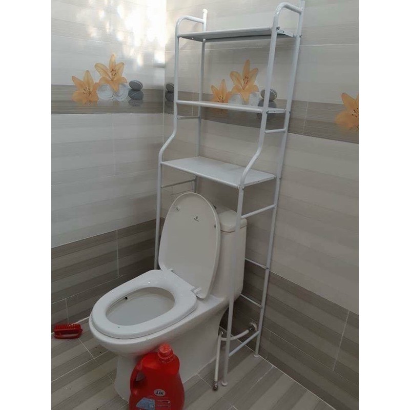 Kệ sau Toilet thông minh tiết kiệm diện tích