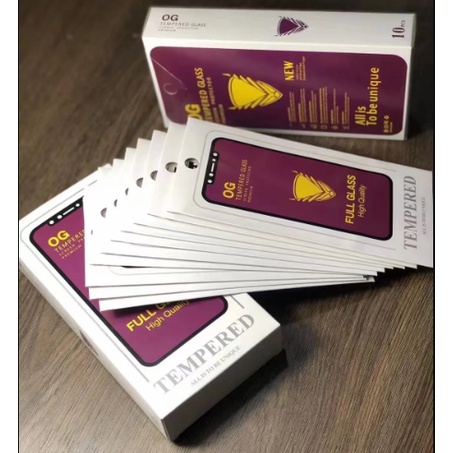 MIẾNG DÁN CƯỜNG LỰC OG FULL MÀN, CHỐNG MẺ CẠNH VÀ VÂN TAY CHO IPHONE 11/12/12PROMAX - SIÊU BỀN, KHOAN KHÔNG THỦNG