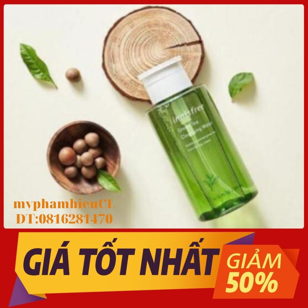 NƯỚC TẨY TRANG TRÀ XANH INNISFREE GREEN TEA BALANCING CLEANSING OIL [ Chai 300ml ]