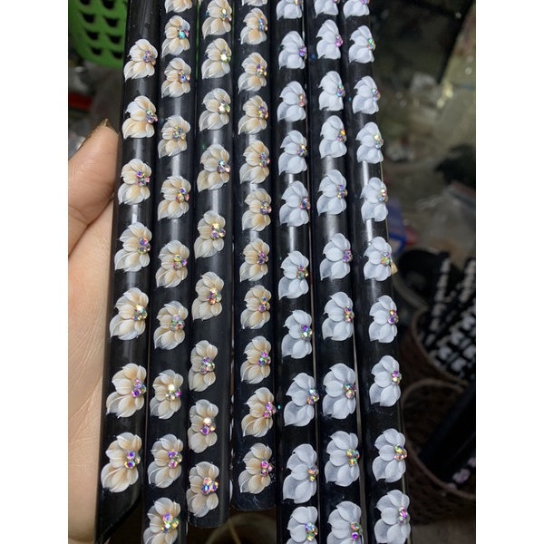 Hoa bột nail góc - móng ngắn