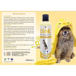 Diva- sữa tắm dành cho chó lông dài