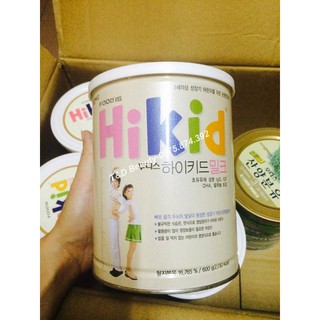 Sữa bột Hikid Vani Hàn Quốc 600g [Date 2022]