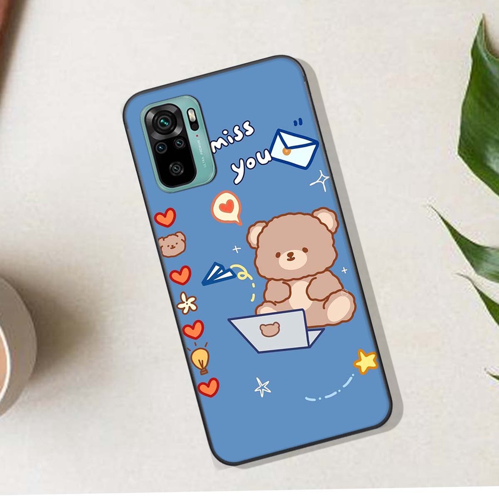 Ốp lưng Xiaomi REDMI NOTE 10 in hình Gấu xinh xắn, Bò sữa đáng yêu,  ĐẸP -  RẺ - XINH - ĐỘC ĐÁO