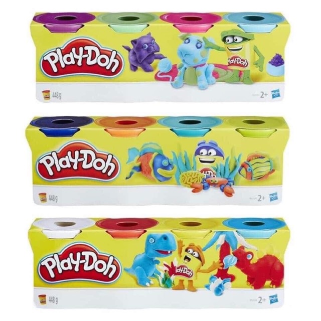SET 4- SET 8 HỘP ĐẤT NẶN PLAYDOH (size to)