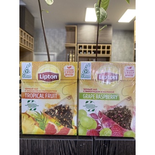 Trà Lipton của Nga - hộp 20 túi lọc