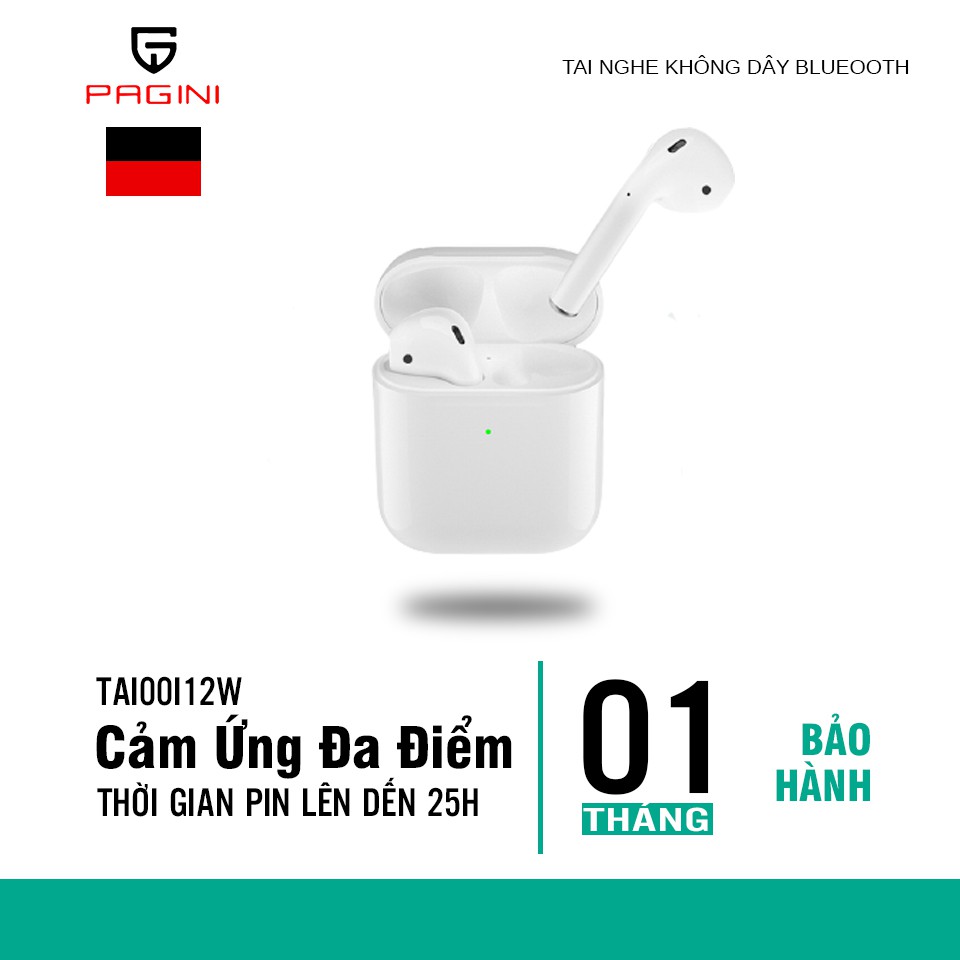 Tai nghe Bluetooth i12 TWS 5.0 không dây TAI00I12W