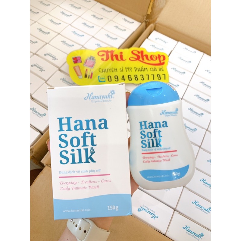 DUNG DỊCH VỆ SINH HANA SOFT SILK