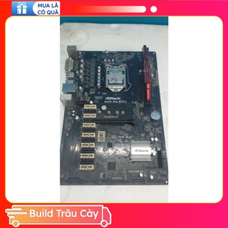Main asrock h110 pro btc+ cũ (chipset intel h110/ socket lga1151/ vga onboard