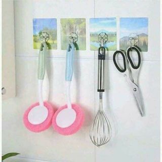 SET 10 CHIẾC MÓC DÁN 3D CƯỜNG LỰC SIÊU DÍNH