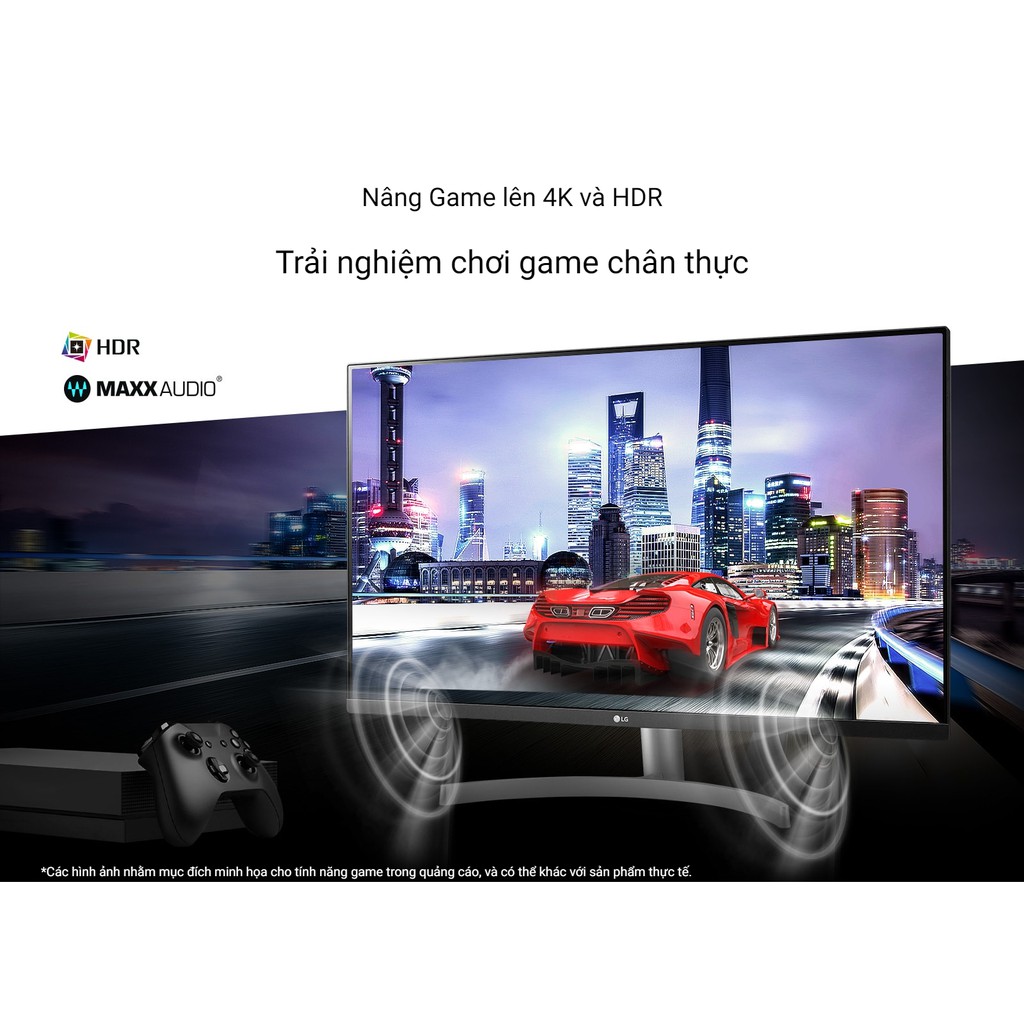 [Mã ELMALL1TR giảm 5% đơn 3TR] Màn Hình LG 32UN500-W UHD 4K 31.5'' VA HDR Loa 5W - Hàng Chính Hãng