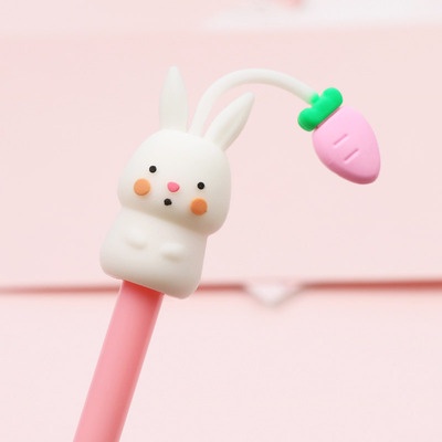 Bút Bi Cute Mực Gel, Bút Viết Silicone Cực Êm Tay Hoạt Hình Xinh Xắn Dễ Thương ANANStore