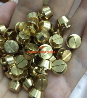 Ốc đồng chốt vặn làm chân túi