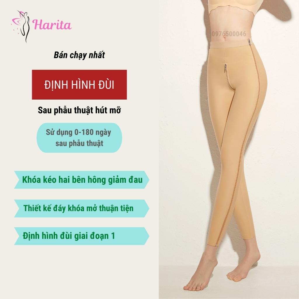 Quần gen nịt định hình đùi sau hút mỡ siêu nén giai đoạn 1 Harita cao cấp xuất Nhật