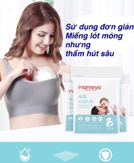 MIẾNG LÓT THẤM SỮA MAMEYO - BỊCH 100 MIẾNG