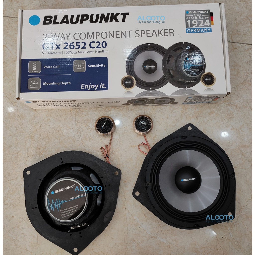Loa cánh Blaupunkt GTX 2652 C20 Xe Toyota vios, yaris, altis,wigo, innova, Fortuner,hilux,.vv.